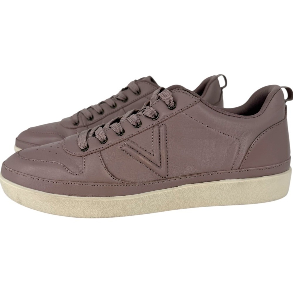 Vionic Women's Elise Leather Sneakers Magnolia Dusk Mauve Size‎ 12 Activewear